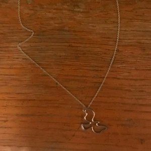 Tiffany and Co Angel/ Dove Necklace